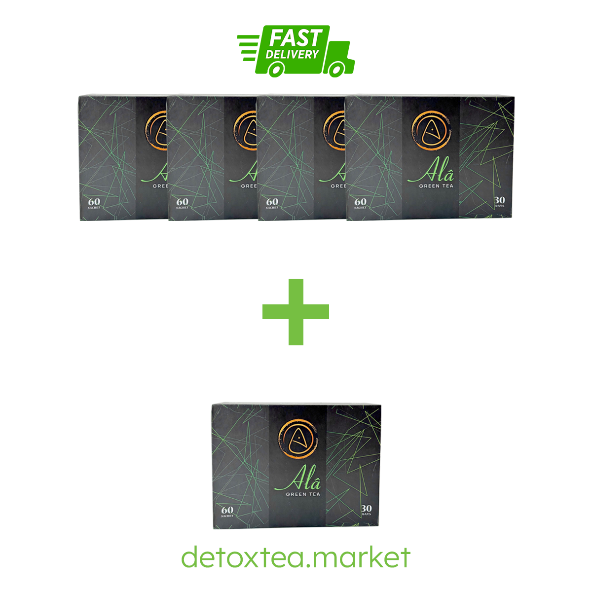 Ala Green Detox Tea – Buy 4 Get 1 Free