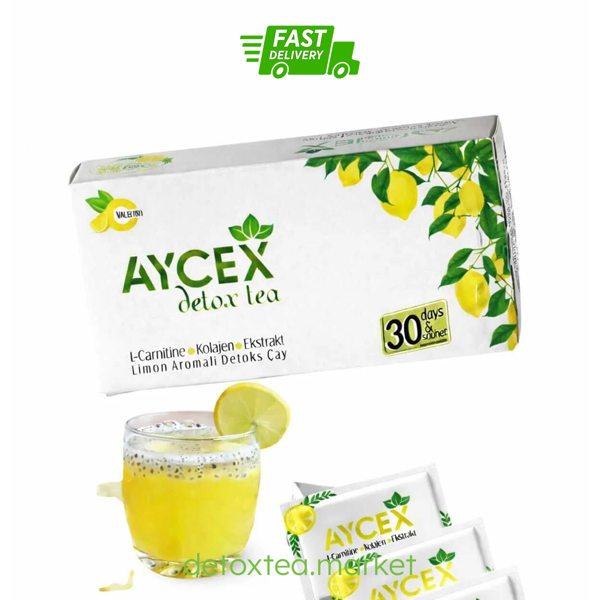 Aycex Detox Tea 30 Sachets Original