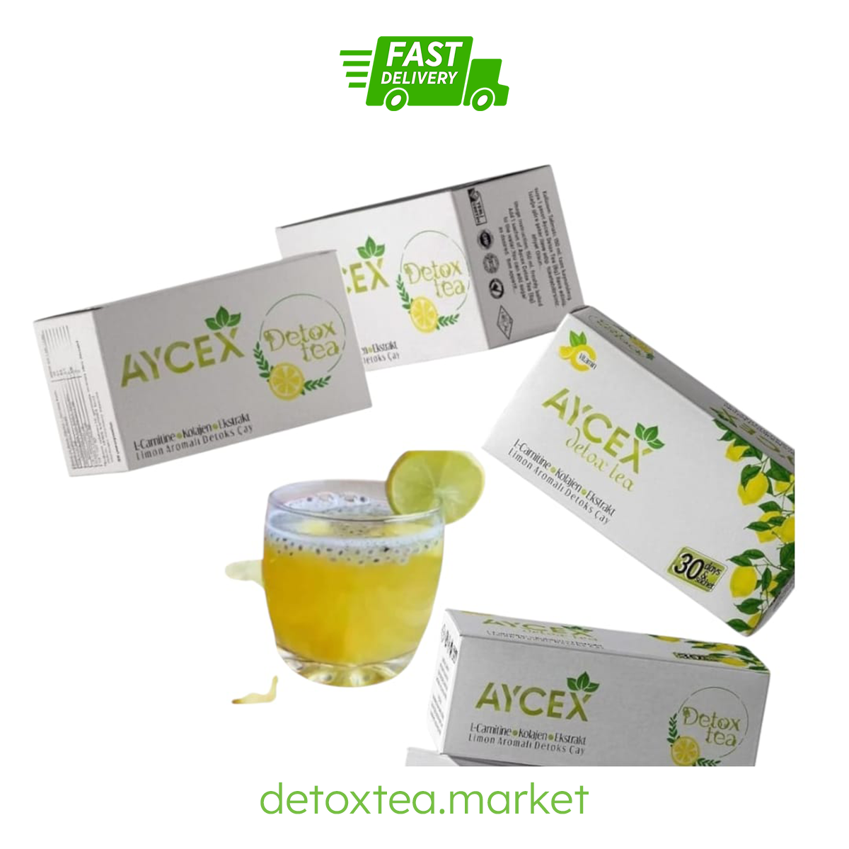 Aycex Detox Tea 30 Sachets Original