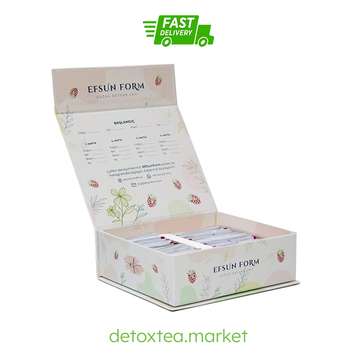 Efsun Form Tea – 1 Month Supply (60 Ready-to-Mix Sachets) (2/2)