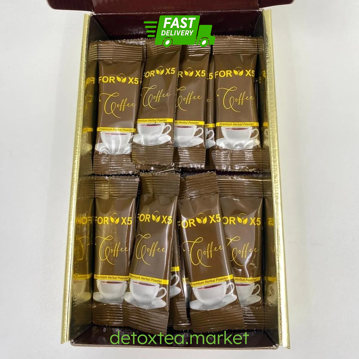 FORX5 Coffee – 1 Month Supply (30 Ready-to-Mix Sachets) (3/3)