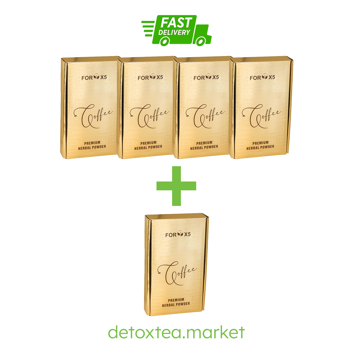 FORX5 Coffee – Buy 4 Get 1 Free