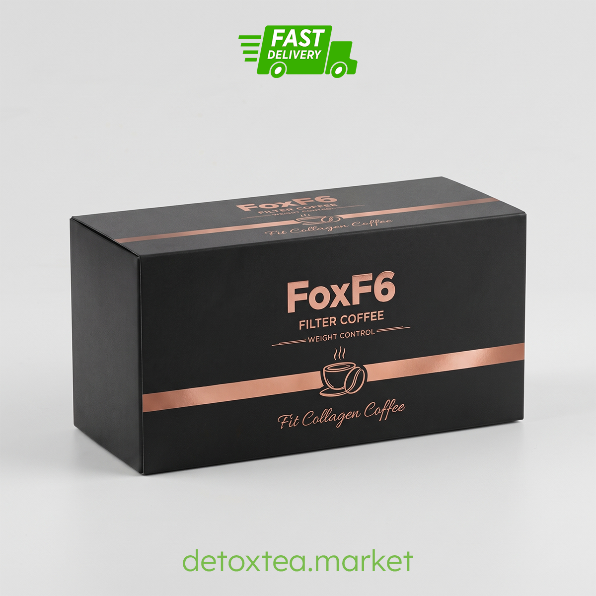 Foxf6 Filter Coffee – 1 Month Supply (30 Ready-to-Mix Sachets)