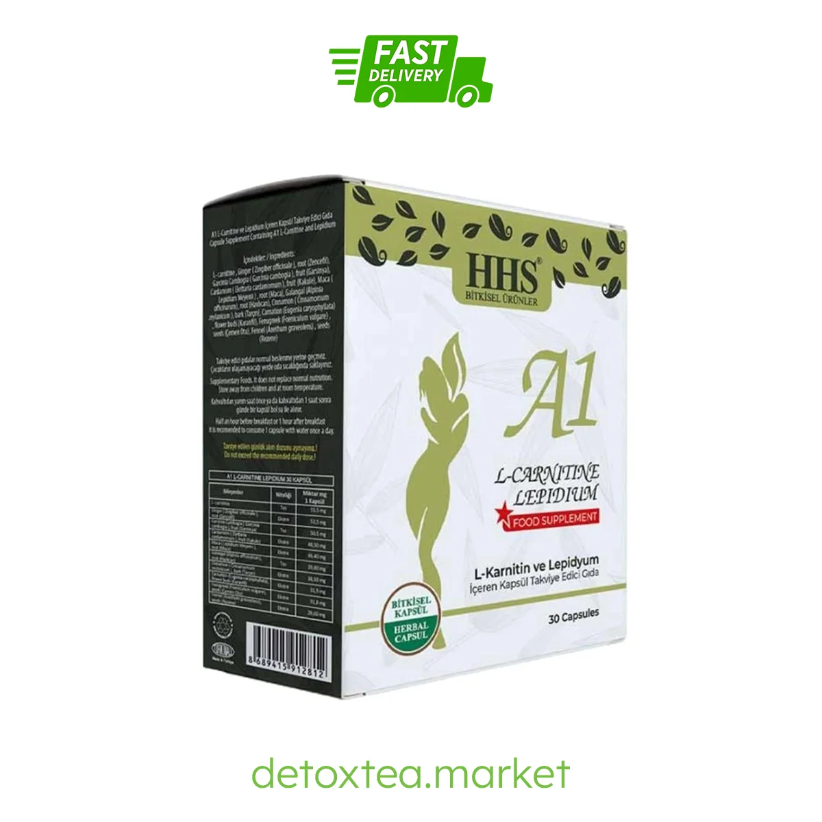 HHS A1 Detox Capsule – 30-Day (30 Capsules)