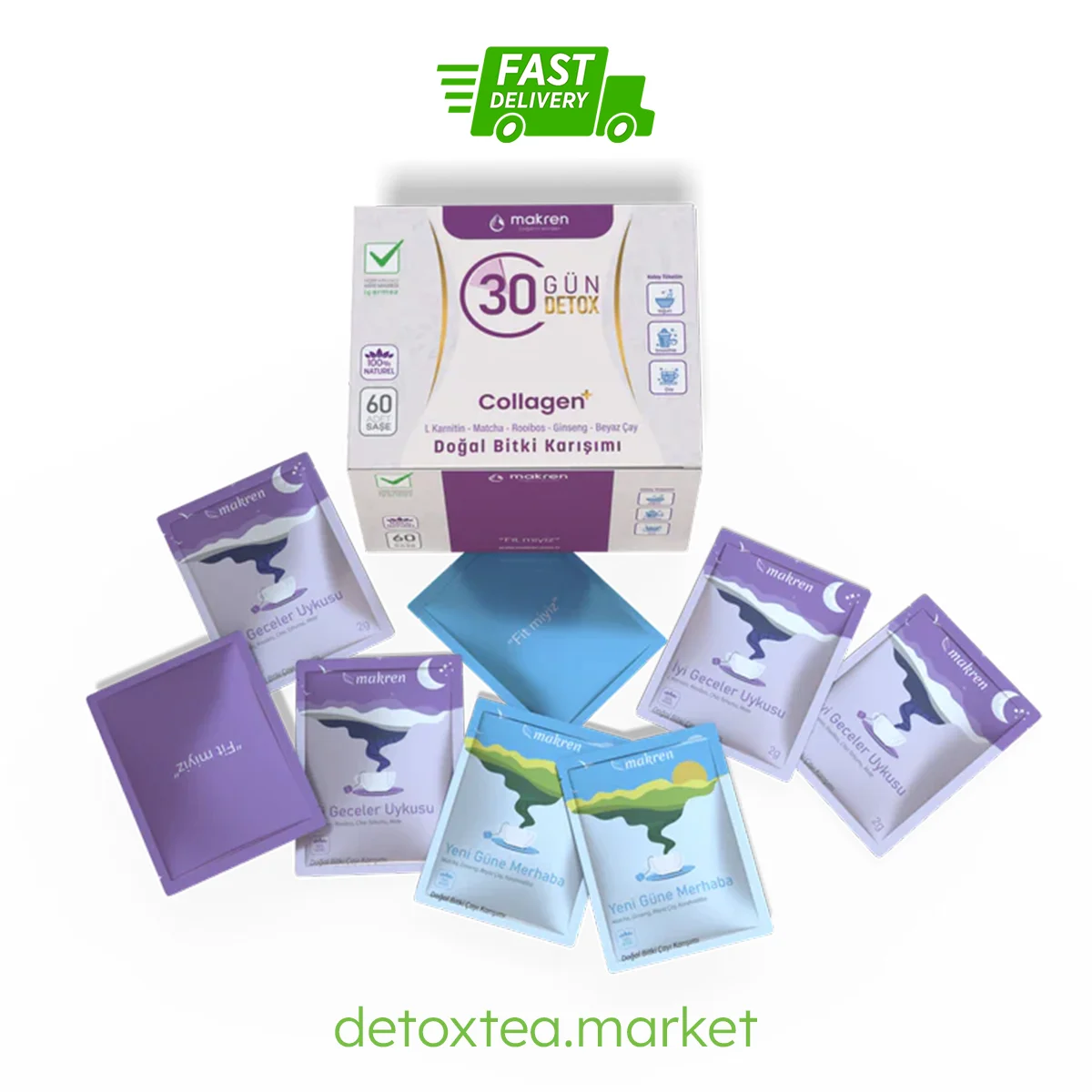 Makren Detox Tea – 30 Days Detox – immagine 2