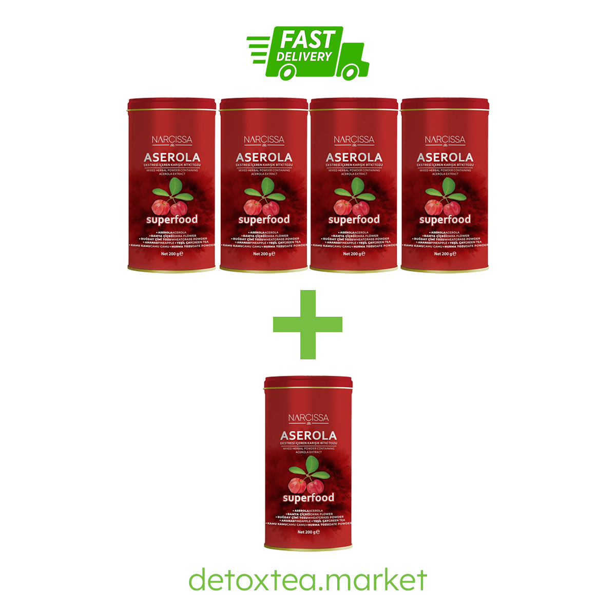 Narcissa Acerola Tea – Buy 4 Get 1 Free