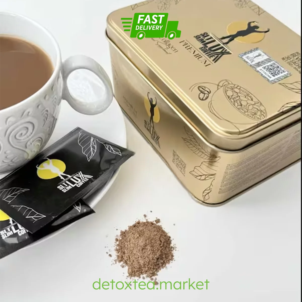 Slt Slim Lux Coffee Premium – 30 Daily Sachets for a 30-Day Routine – billede 2