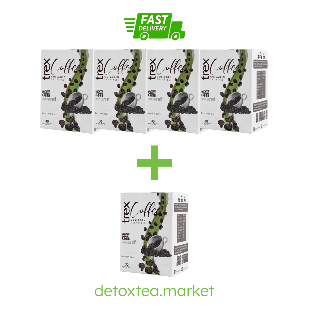 Trex Coffee – Buy 4 Get 1 Free